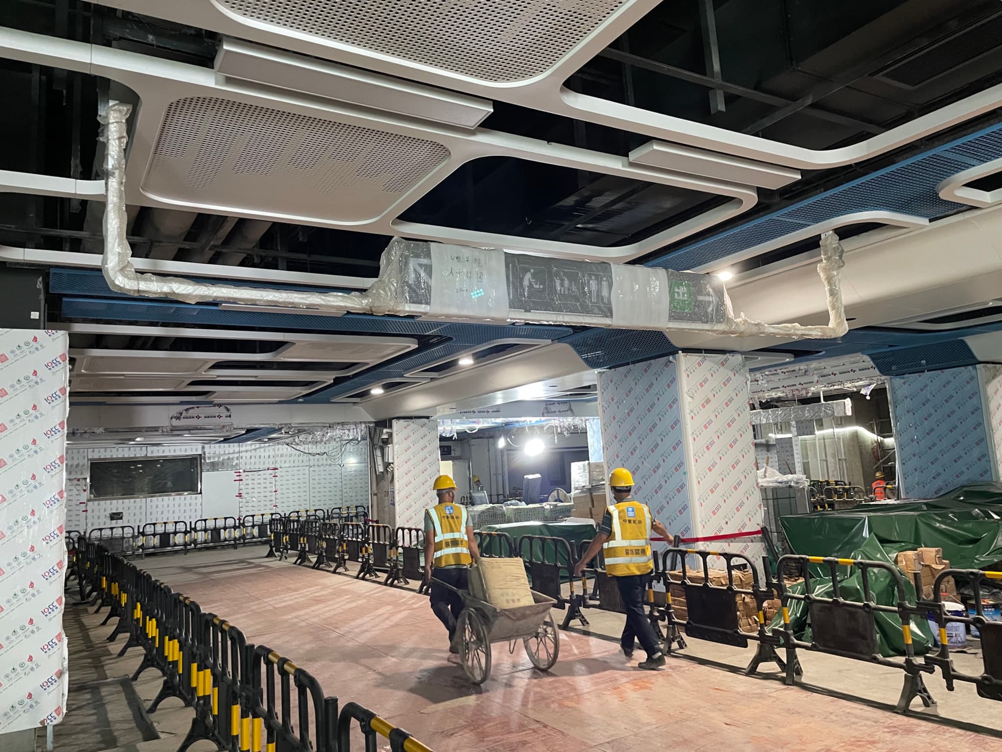 Talent Park Station is under construction